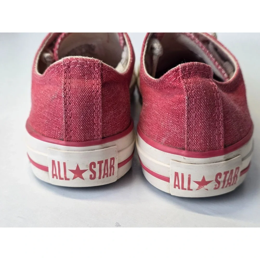 Converse All Star Men's Sneakers Size 4 Women's Size 6 Pink Red Shoes Early 2011 - Picture 14 of 14